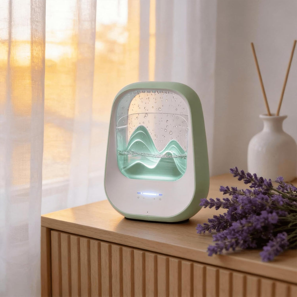 Rain Drop White Noise Machine - Bluetooth, Humidifier, Aroma Diffuser ()