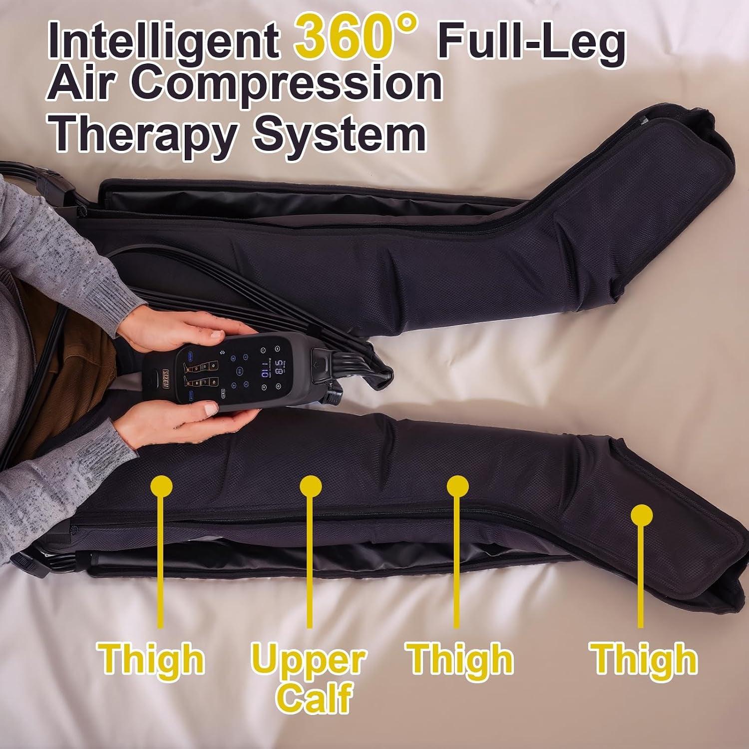 Air Compression Therapy System - Leg Recovery Boots (Qianrui Orthotics)